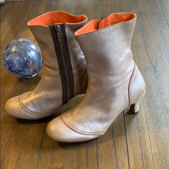 J Shoes Shoes - J Shoes Metallic Vamp Boots